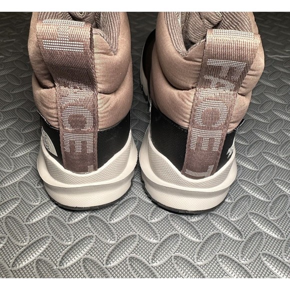 The North Face ThermoBall Progressive Zip II Waterproof brown Booties Sz 8 NEW - Picture 7 of 11